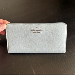 Kate Spade Sky Blue Bifold Wallet